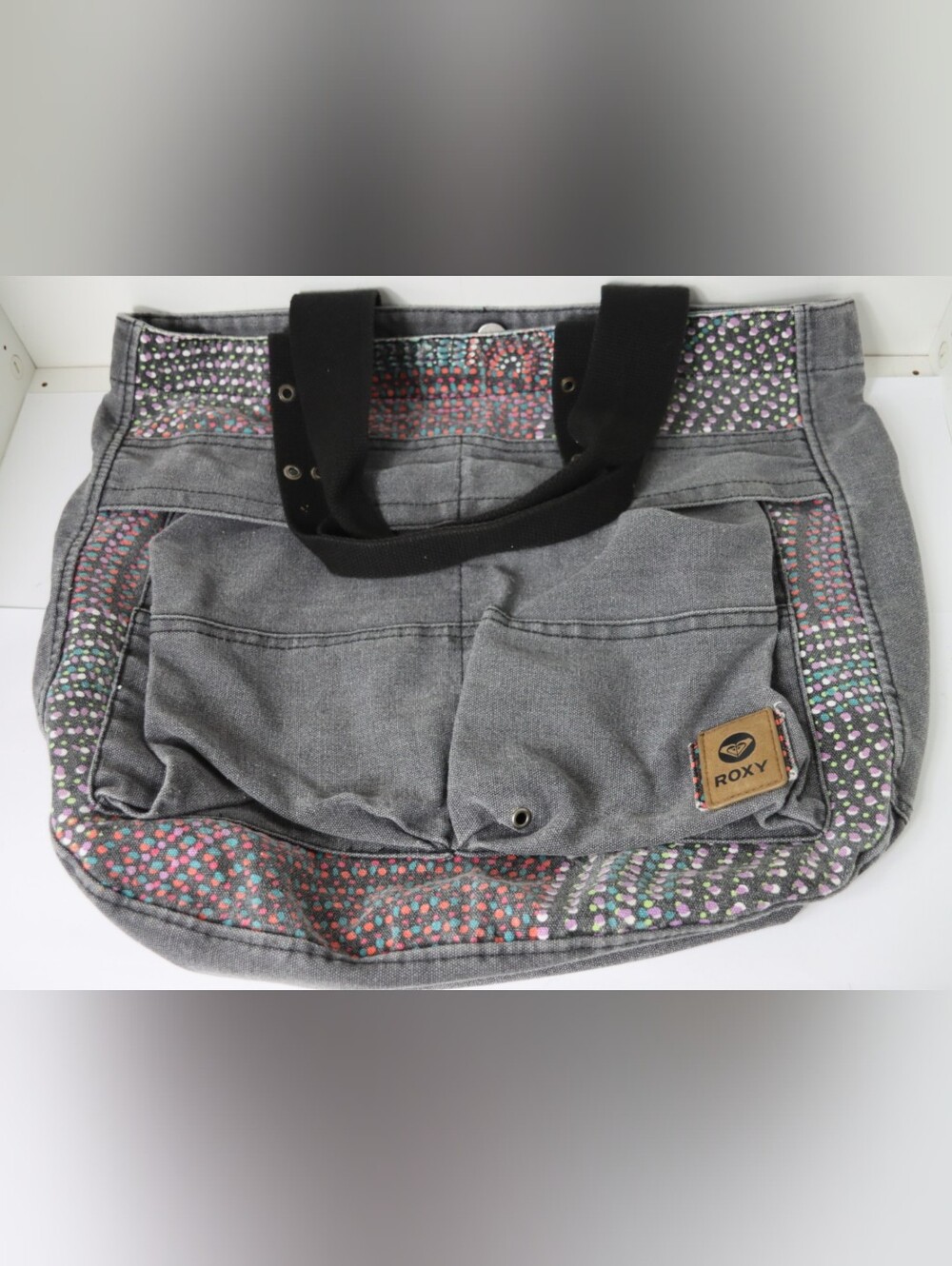 Denim Roxy Tote Bag
